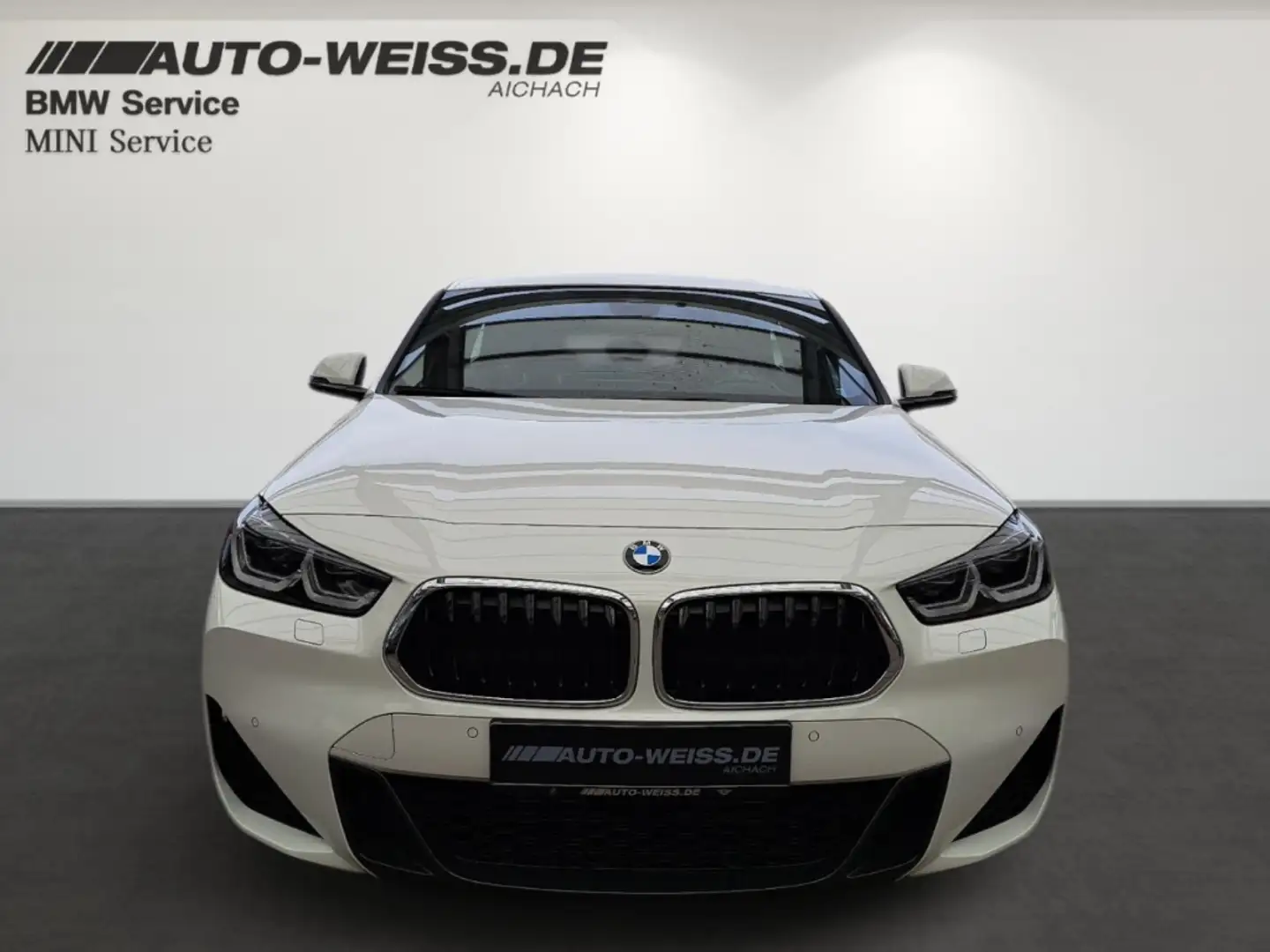 BMW X2 20iA M SPORT+PANO+LED+HUD+ACC+NAVI-PLUS+HIFI+ Weiß - 2