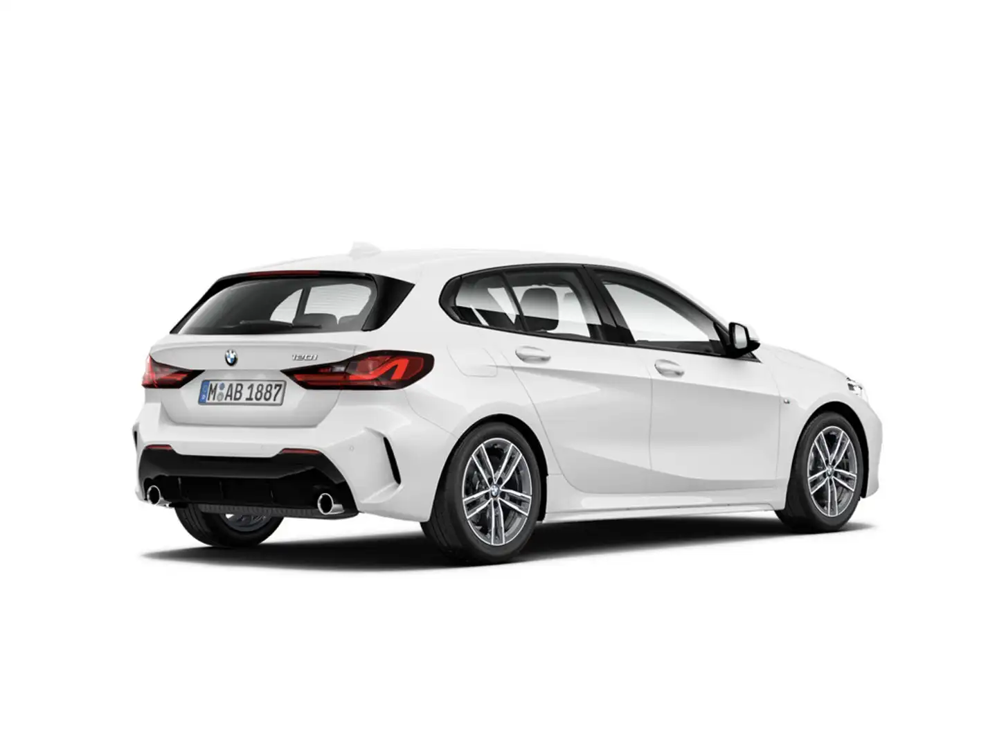 BMW 120 i M-Sport LED W-LAN NAVI SHZ PDC KLIMA Weiß - 2