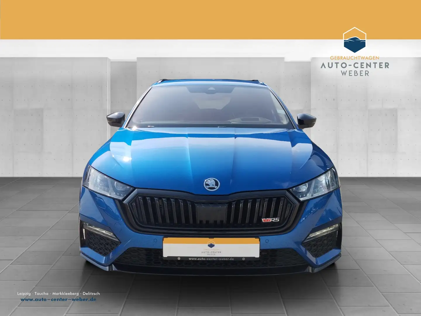 Skoda Octavia Combi 2.0 TSI RS DSG 4xSHZ*ACC*AUT*HUD Blauw - 2