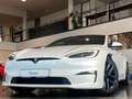 Tesla Model S Plaid AWD Yoke FSD-Autopilot Pano Sbel Blanco - thumbnail 1