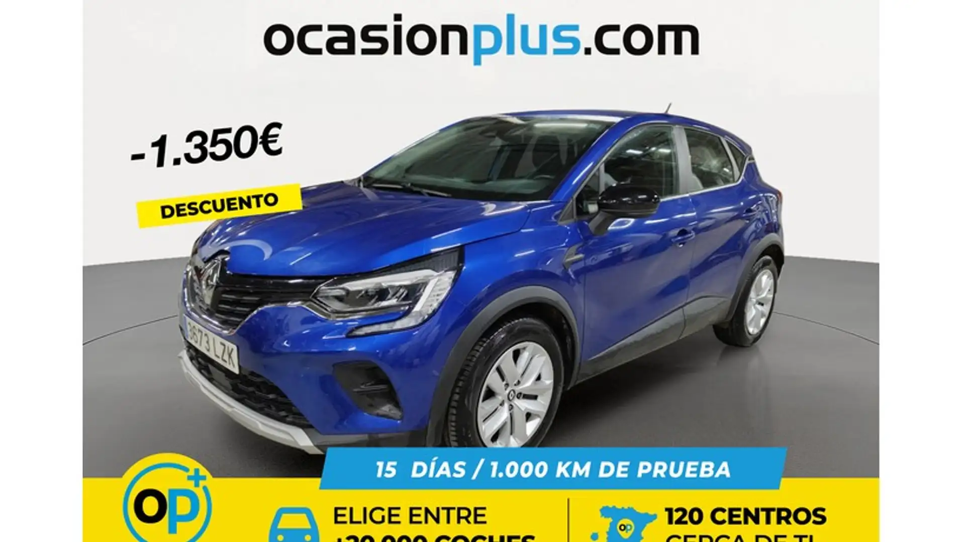 Renault Captur TCe Intens 67kW Blau - 1