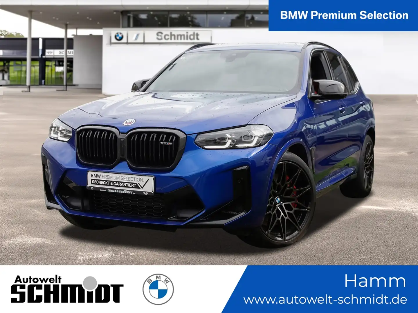 BMW X3 M X3M Competition /// BPS.GARANTIE bis 03.2027 Bleu - 1