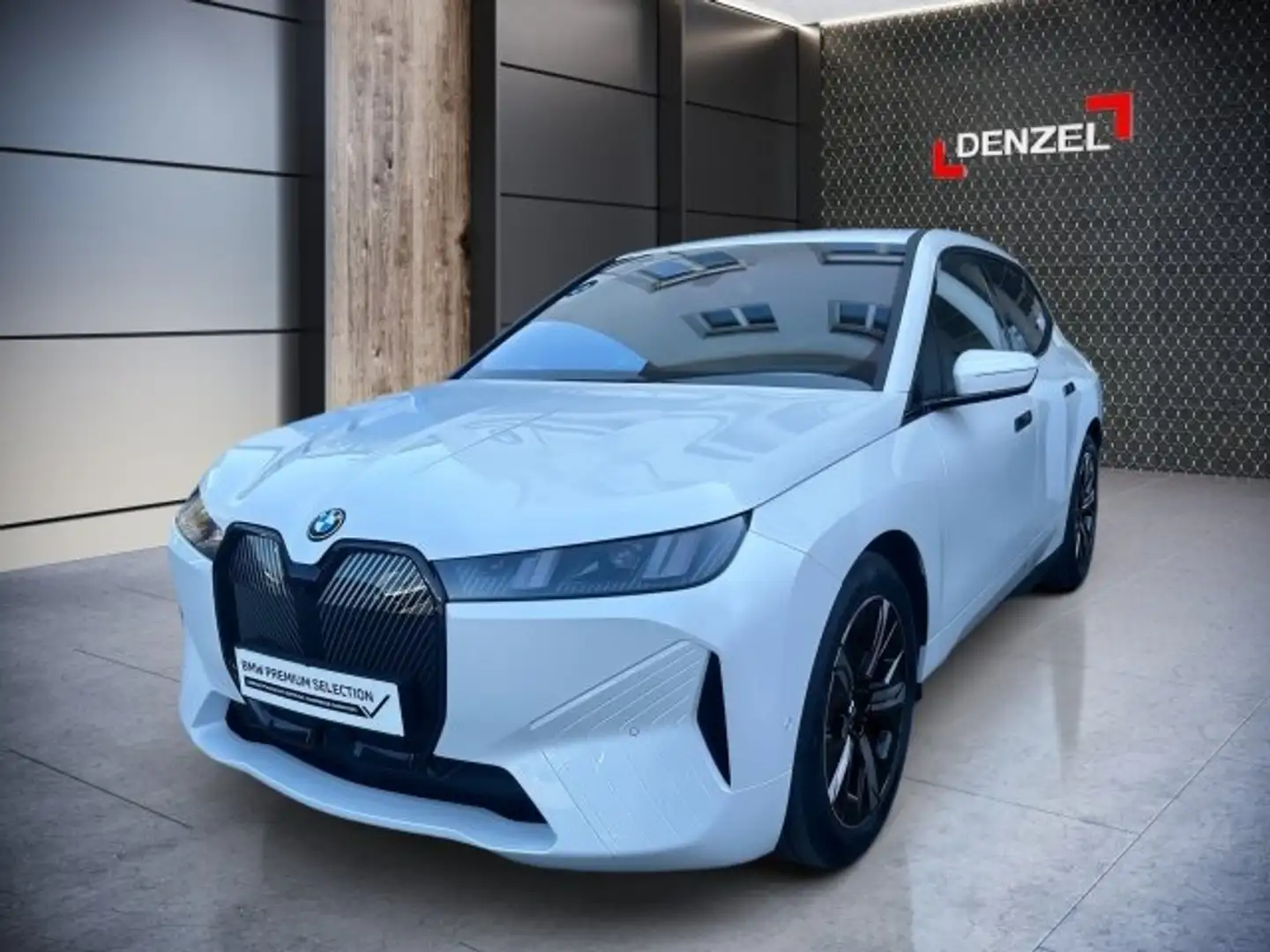 BMW iX xDrive45 Blanc - 2