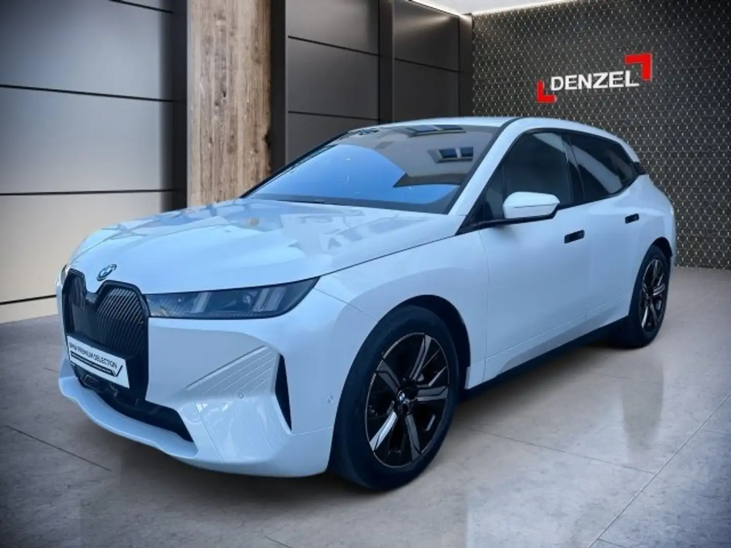 BMW iX xDrive45 Blanc - 1