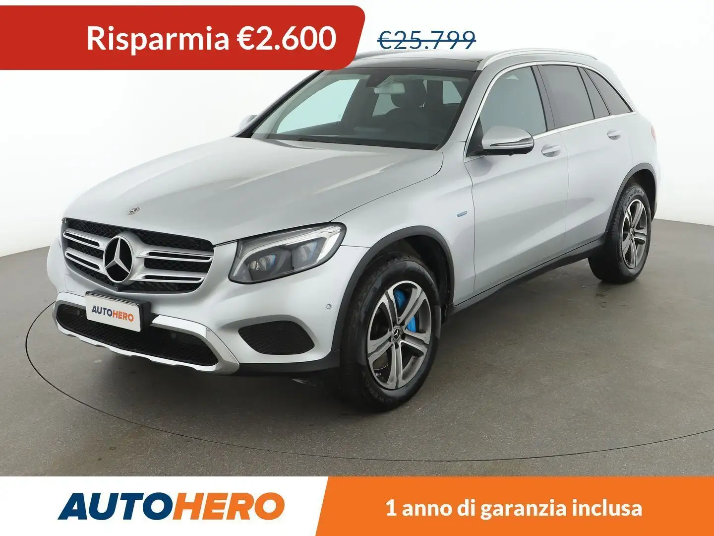 Mercedes-Benz GLC 350 GLC 350e Business 4Matic  PHEV Argento - 1