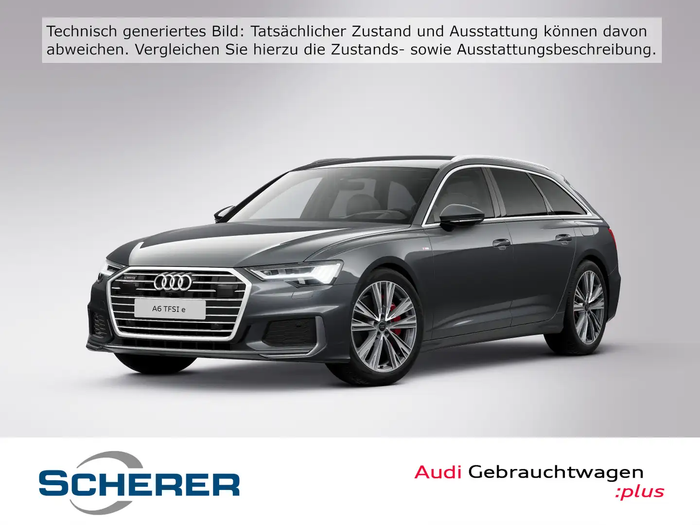 Audi A6 55 TFSIe quattro HD MATRIX NAVI B&O Grau - 1
