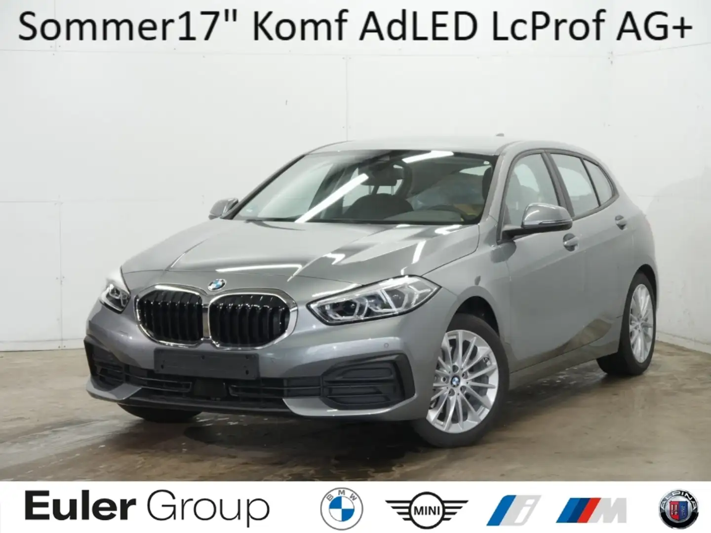 BMW 118 i Aut. Sommer17'' Komf AdLED LcProf AG+ LED Grau - 1