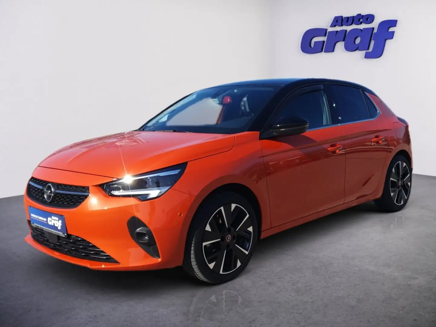 Opel Corsa e 50kWh e-Elegance Pomarańczowy - 1