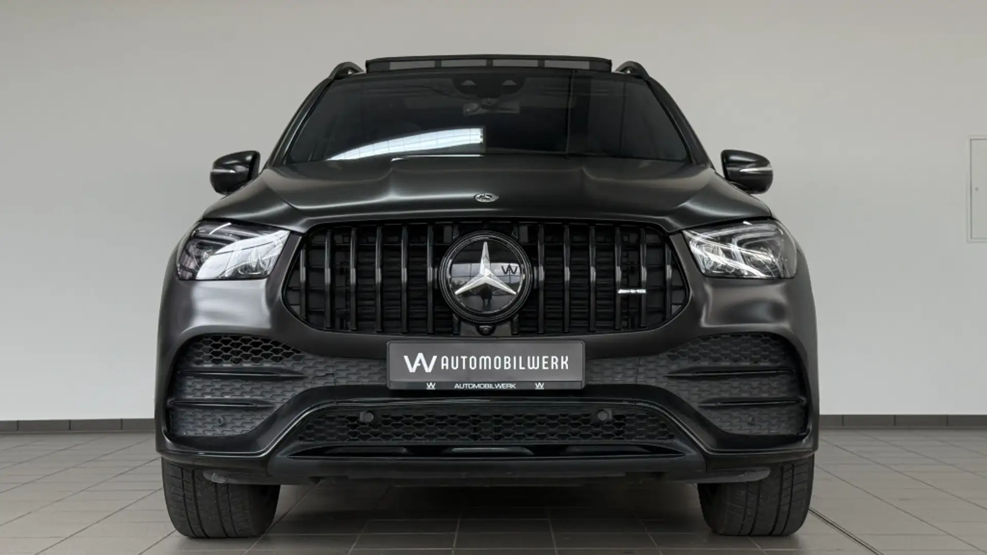 Mercedes-Benz GLE 400 d AMG|PANO |AHK |NIGHT |BURM |MATT |360° Schwarz - 2