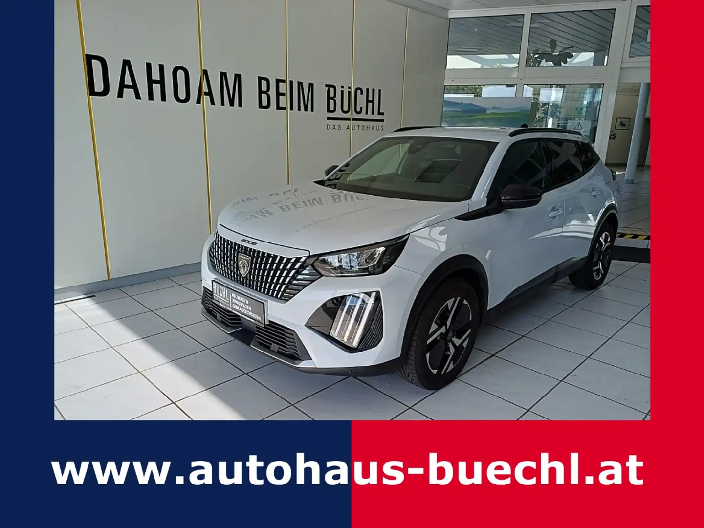 Peugeot 2008 PureTech 130 S&S Allure EAT8 Weiß - 1