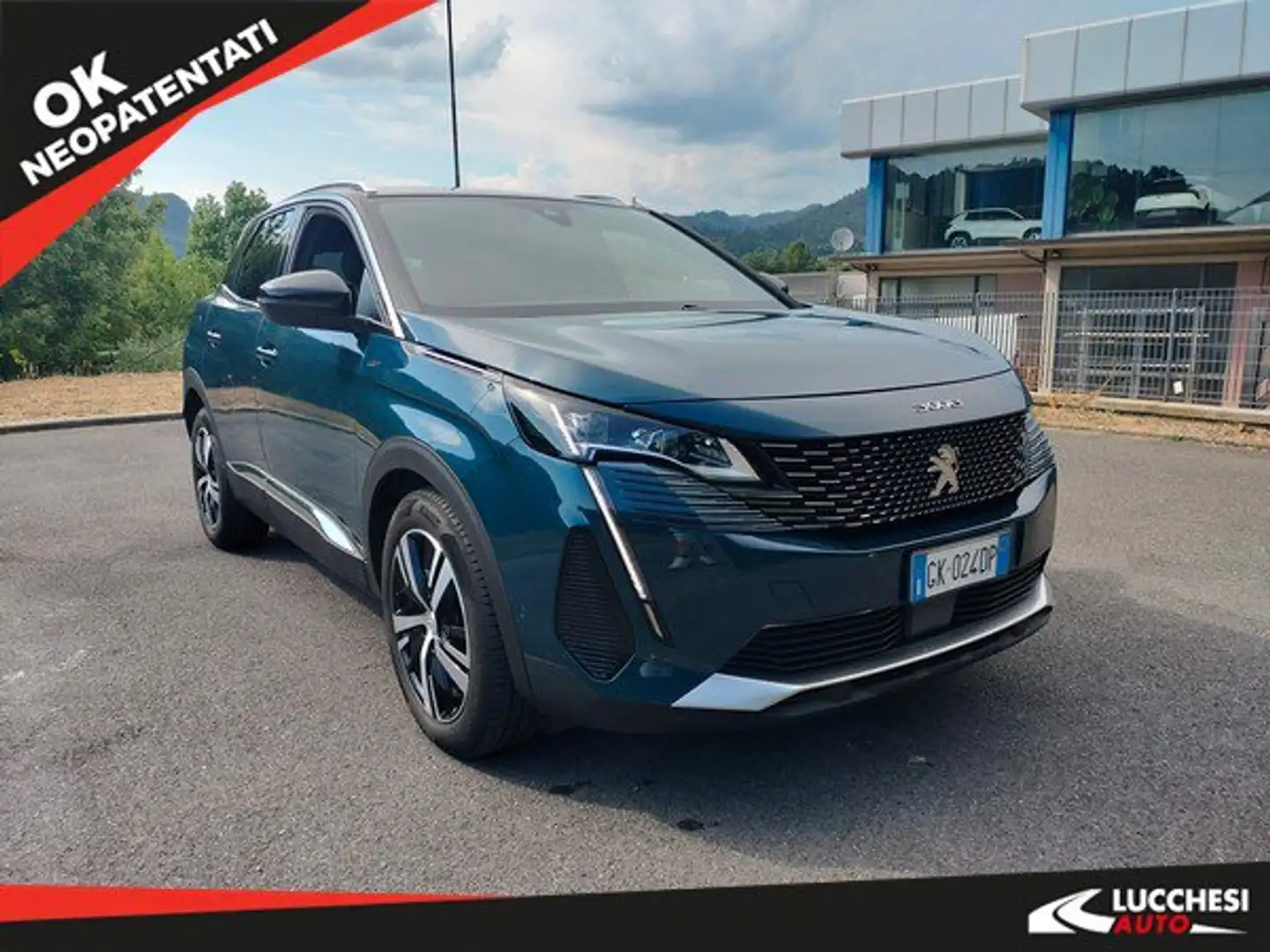 Peugeot 3008 BlueHDi 130 S&S EAT8 GT Blu/Azzurro - 1