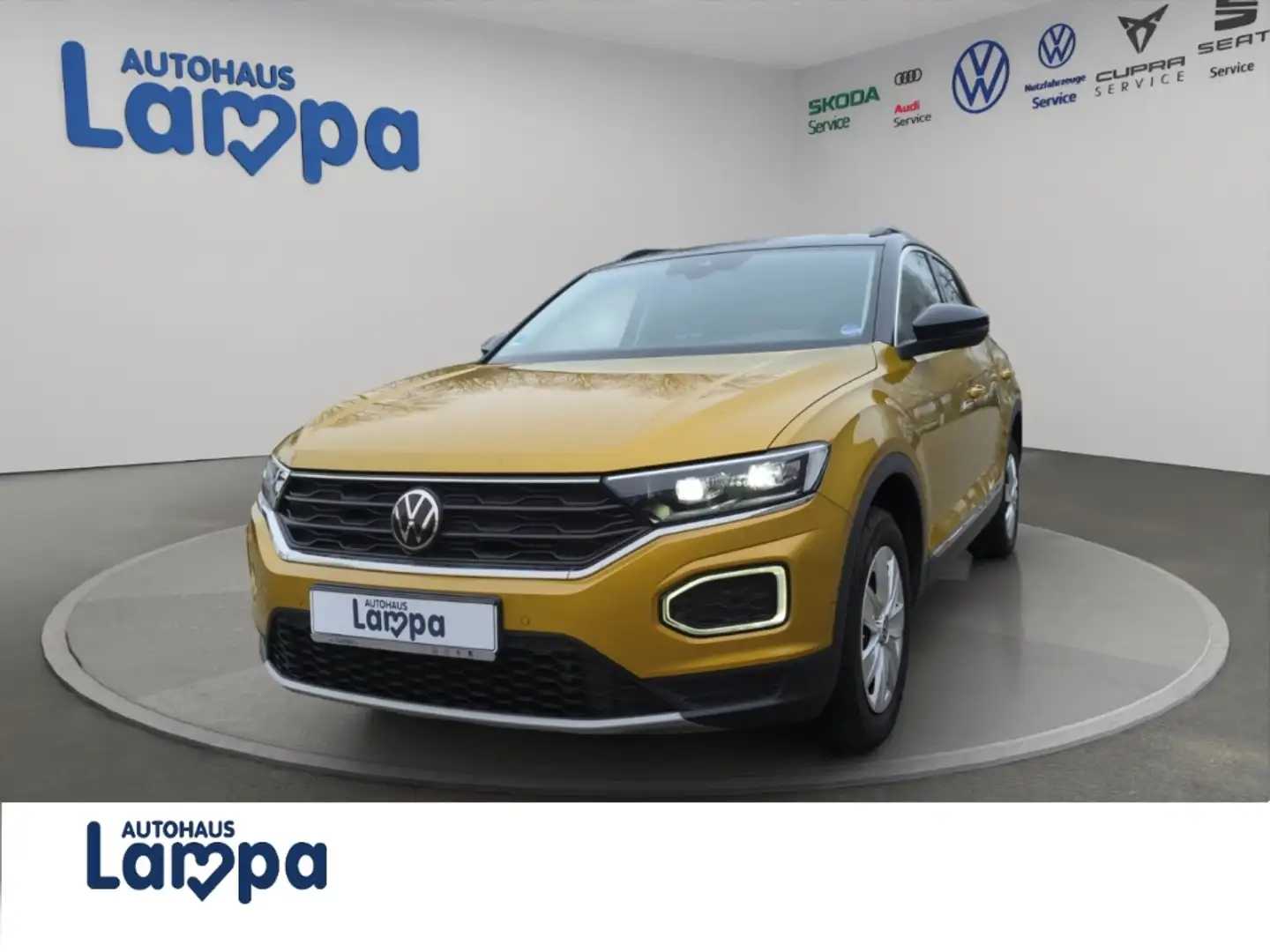 Volkswagen T-Roc Active 1.5 TSI 6-Gang NAV,RFK,Std-HZG,Pano,ACC,LED Gelb - 1