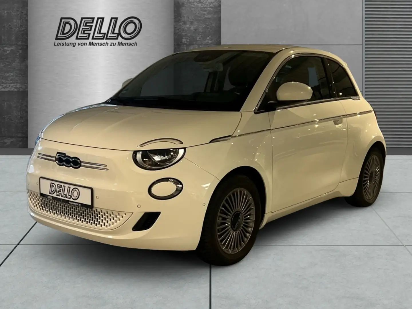 Fiat 500e Komfort-Paket Style-Paket Allwetterräder auf ALU Blanc - 1