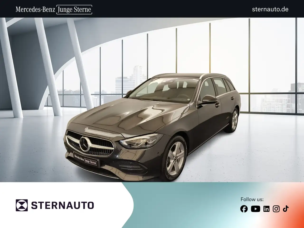 Mercedes-Benz C 300 eT AVANTGARDE Advanced+ 360°Cam Pano Memory Navi/Pano.-Dach/Distronic/KEYLESS-GO Start-Funktion/Autom./Klima/LED — photo 1 of 15