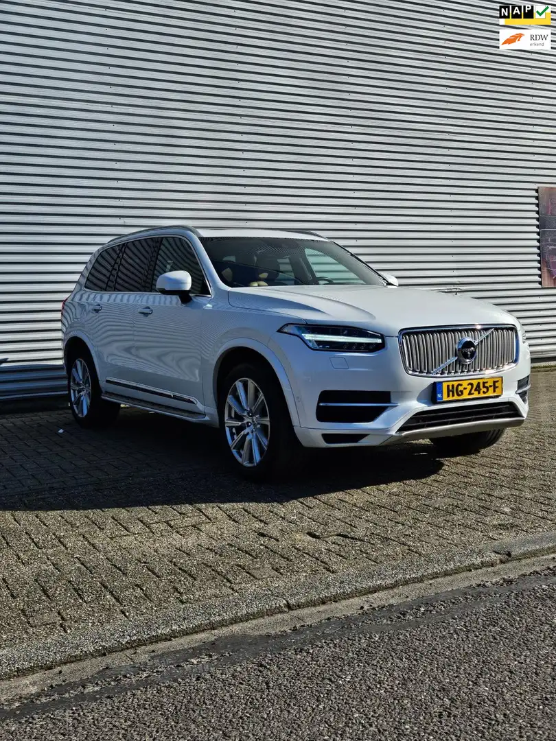 Volvo XC90 2.0 T8 Twin Engine AWD Inscription Blanco - 1