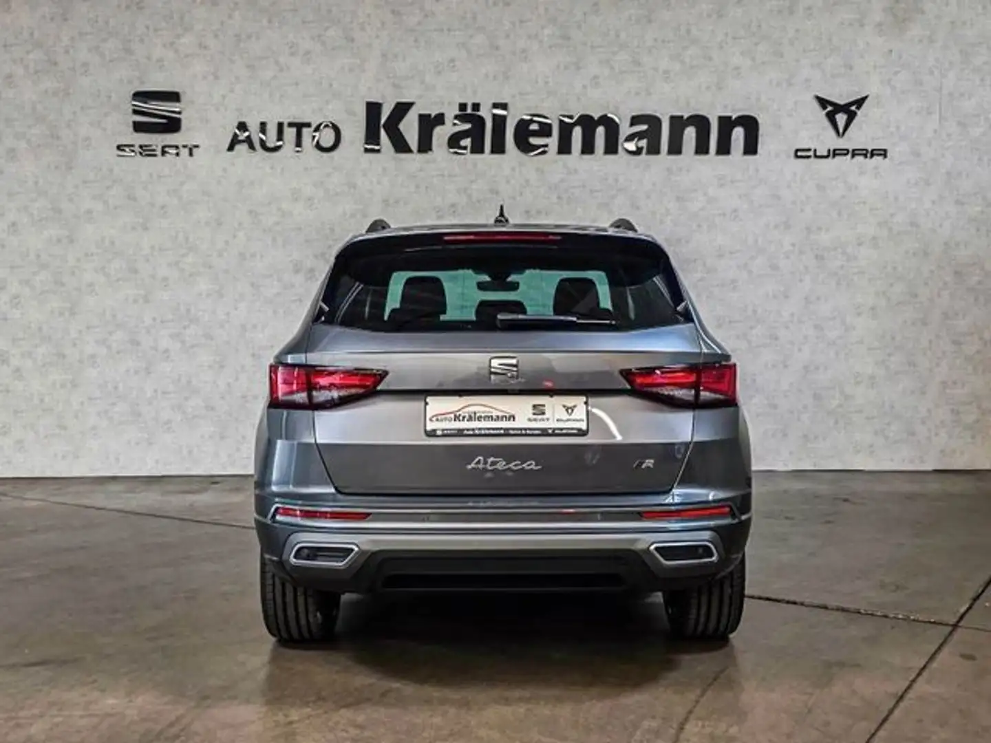 SEAT Ateca FR Black Edition 1,5 TSI DSG*Navi*LED*AHK Gris - 2