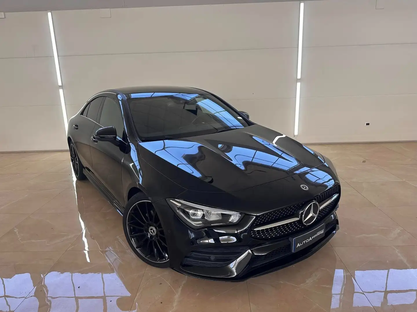 Mercedes-Benz CLA 180 CLA Coupe d Premium auto NIGHT Nero - 2