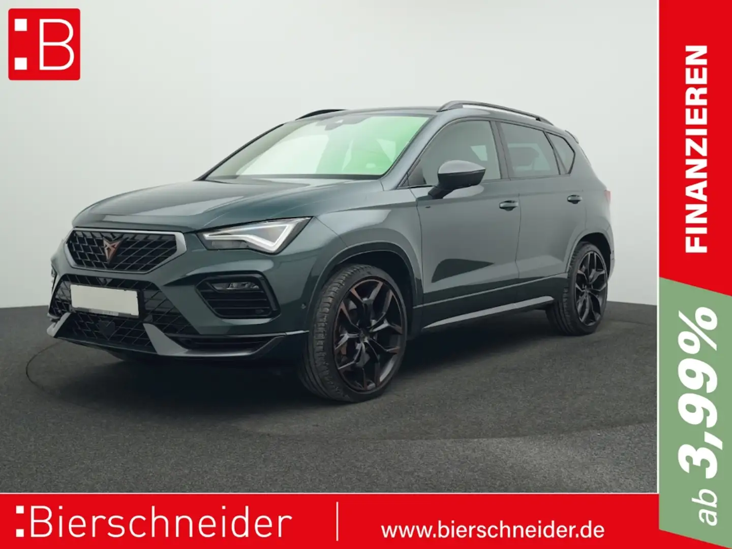CUPRA Ateca 2.0 TSI DSG 4Dr. Limited Edition AKRA PANO AHK Grün - 1
