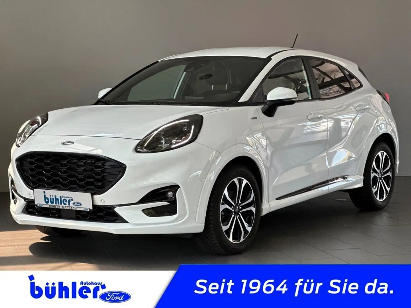 Ford Puma ST-Line HYBRID #AUTOMATIK #ACC #RFK #LED Weiß - 1
