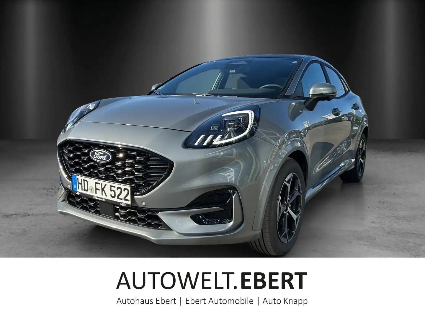Ford Puma ST Line Glas Dach LED Matrix PDC 360 Kamera Silber - 1