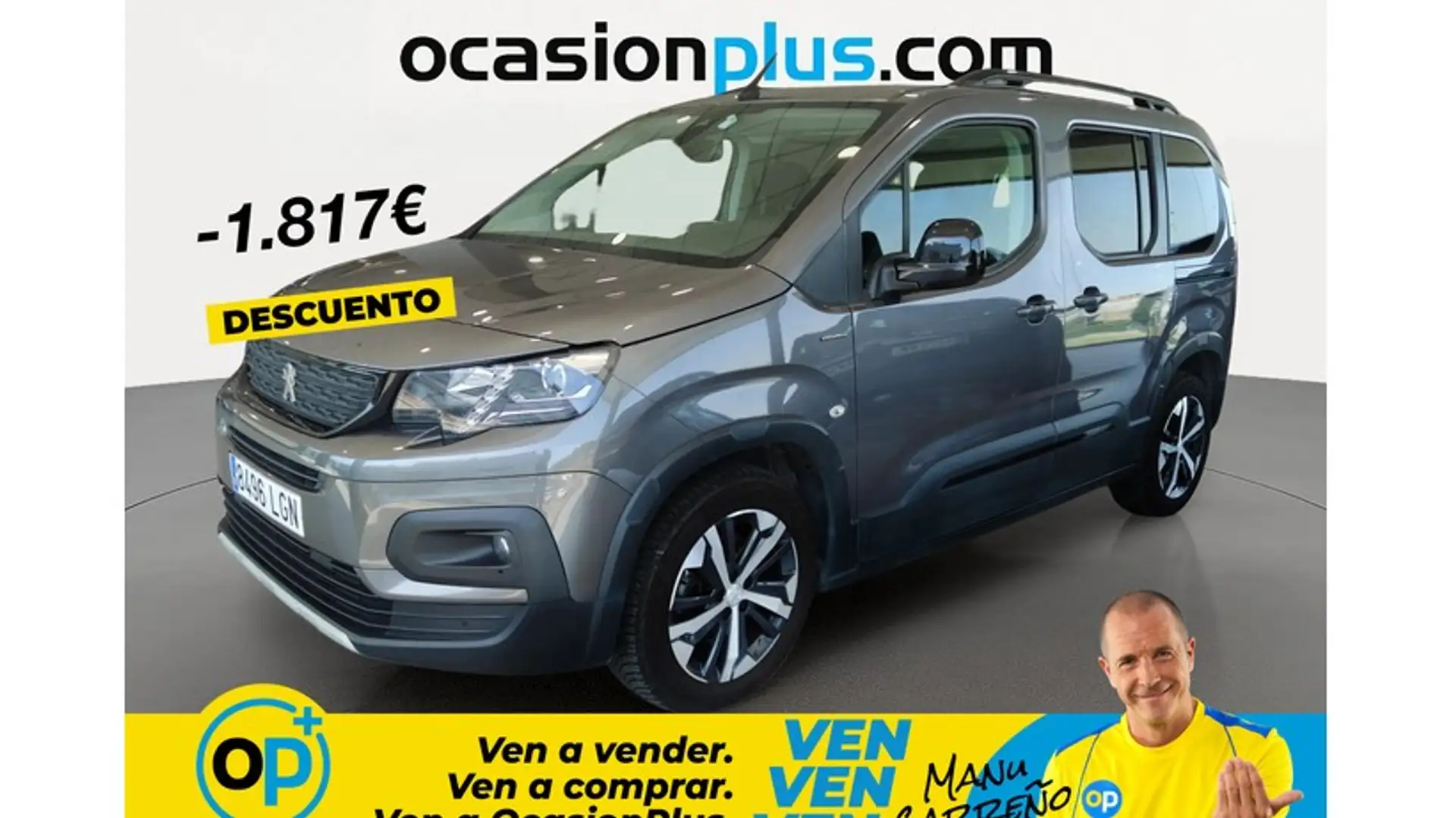 Peugeot Rifter 1.5BlueHDi S&S Standard GT Line 130 Plateado - 1