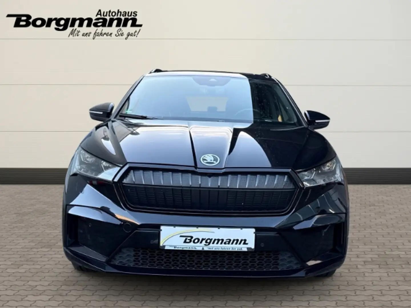 Skoda Enyaq Sportline 80 Sportpaket HUD AD StandHZG AHK-klappb Schwarz - 2