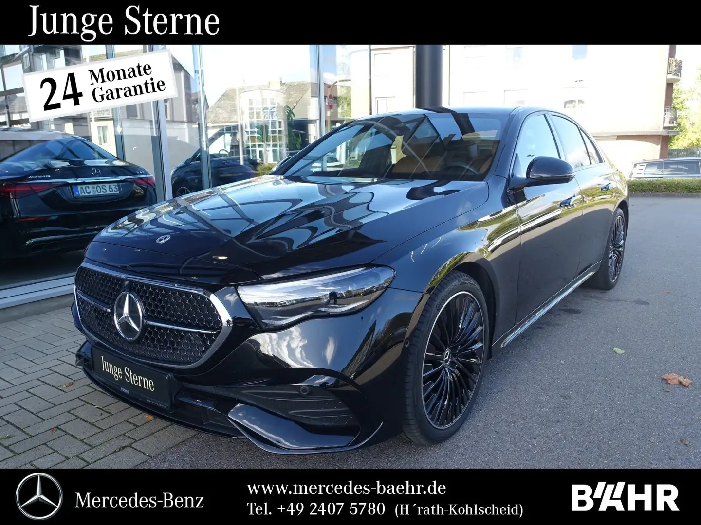 Mercedes-Benz E 450 E 450 d 4M AMG+Night/Superscreen/Pano/Distronic Schwarz - 1
