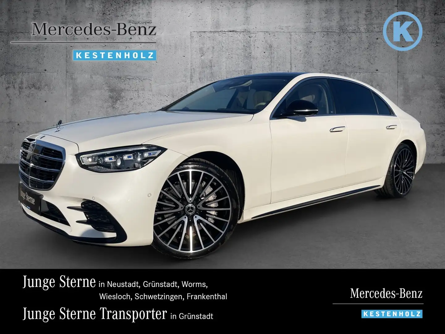 Mercedes-Benz S 580 S 580 4M Lang AMG+PANO+NIGHT+360+BUMRE+SITZKLIMA Alb - 1