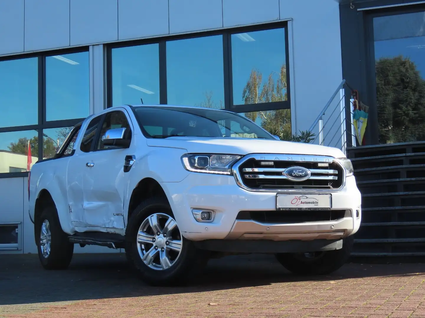Ford Ranger 2.0 Limited Extrakabine 4x4 Weiß - 1