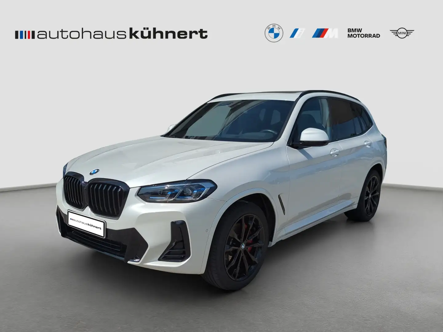 BMW X3 xDrive20d ///M-Sport/StHzg/PanoSD/AHK/Laser-L Blanc - 1