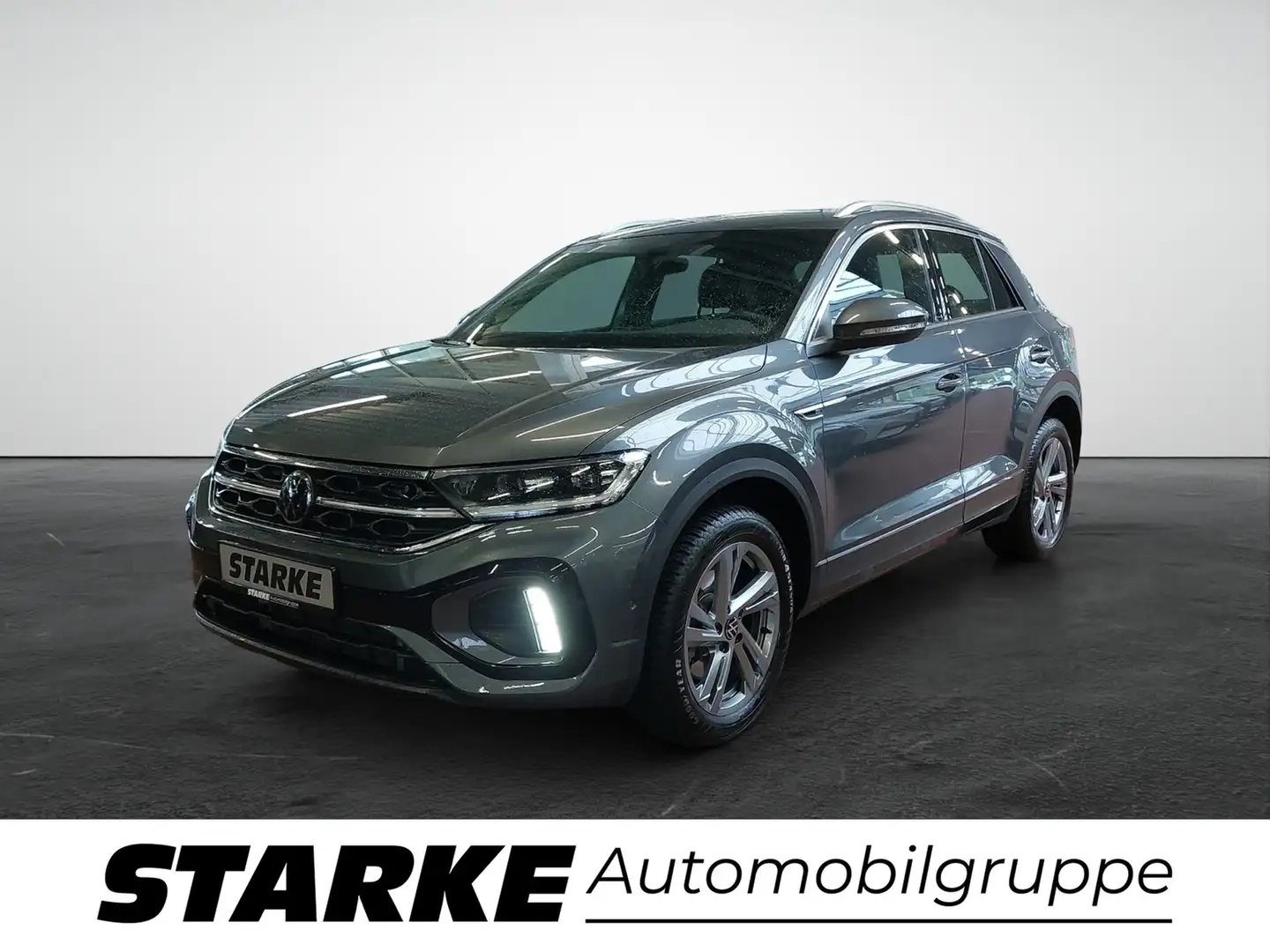 Volkswagen T-Roc 2.0 TDI DSG R-Line Gris - 2