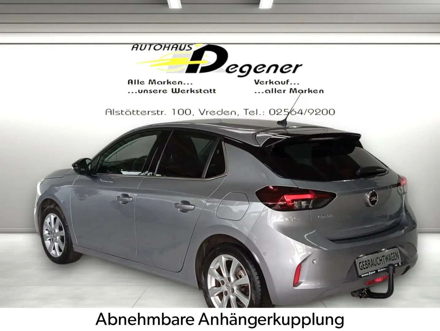 Opel Corsa F mit AHK / Sitz-und Lenkradheizung / Grau - 2