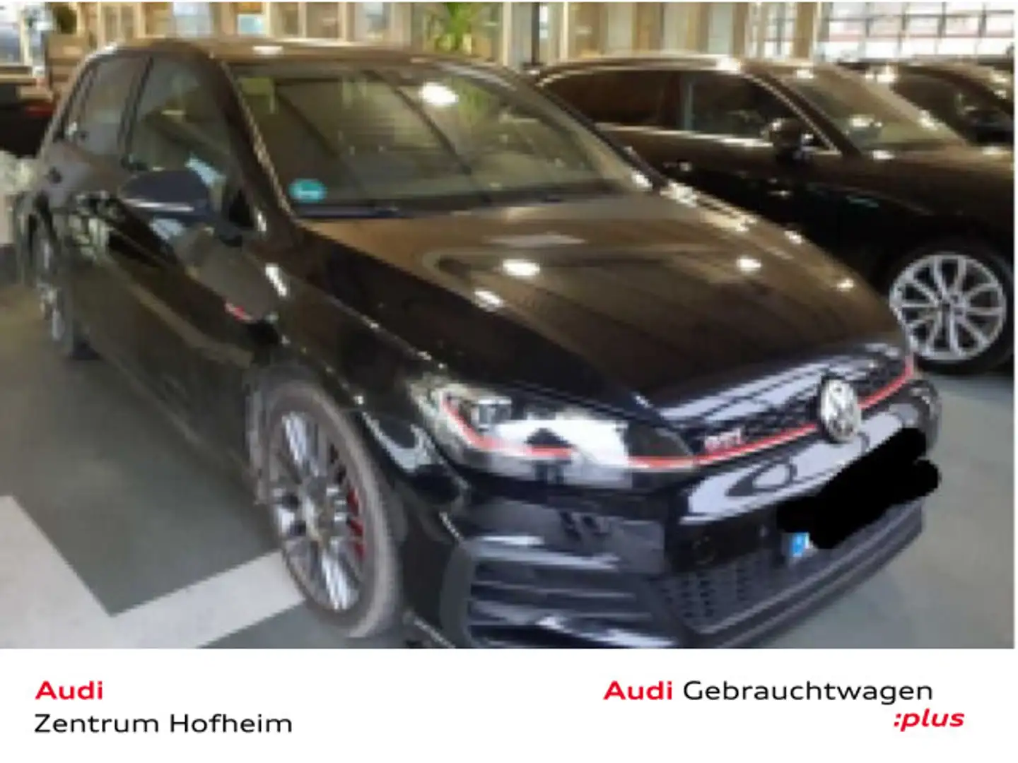 Volkswagen Golf GTI TCR 2.0TFSI DSG*NAVI*PANO*KAM*Assist*SH Schwarz - 1