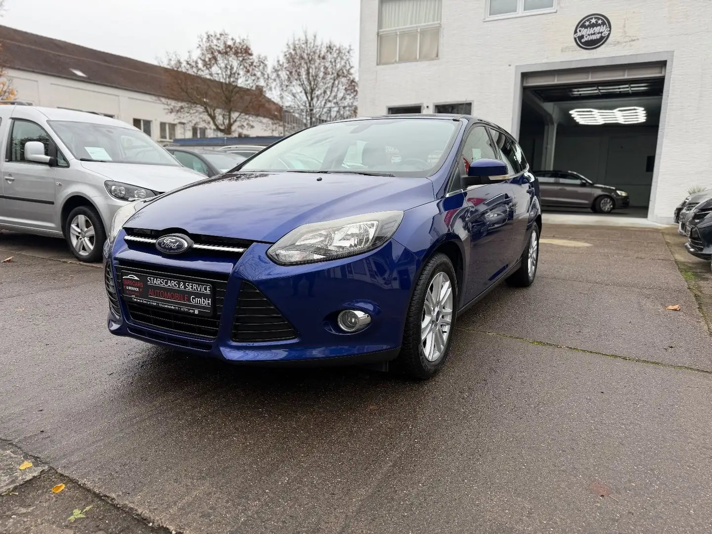 Ford Focus Kombi*1.6*Titanium*2. Hand*Automatik*Temp* Bleu - 1