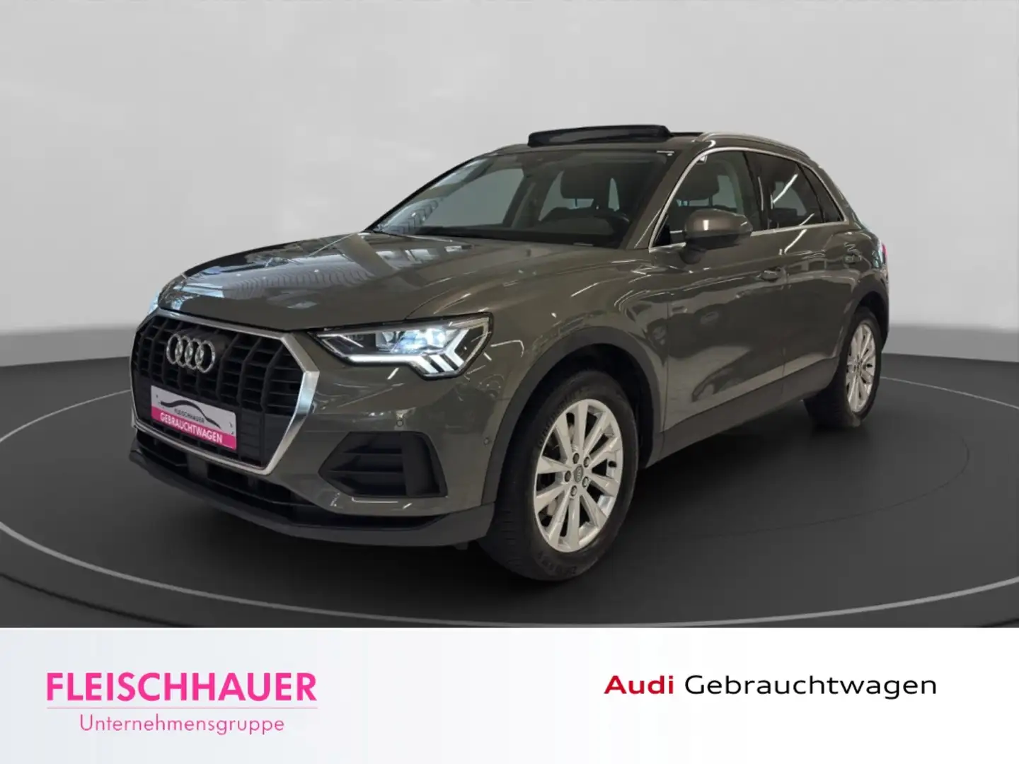 Audi Q3 35 TFSI Navi+LED+AHK+Pano+VC+18''+Parklenk+Alcanta Grau - 1