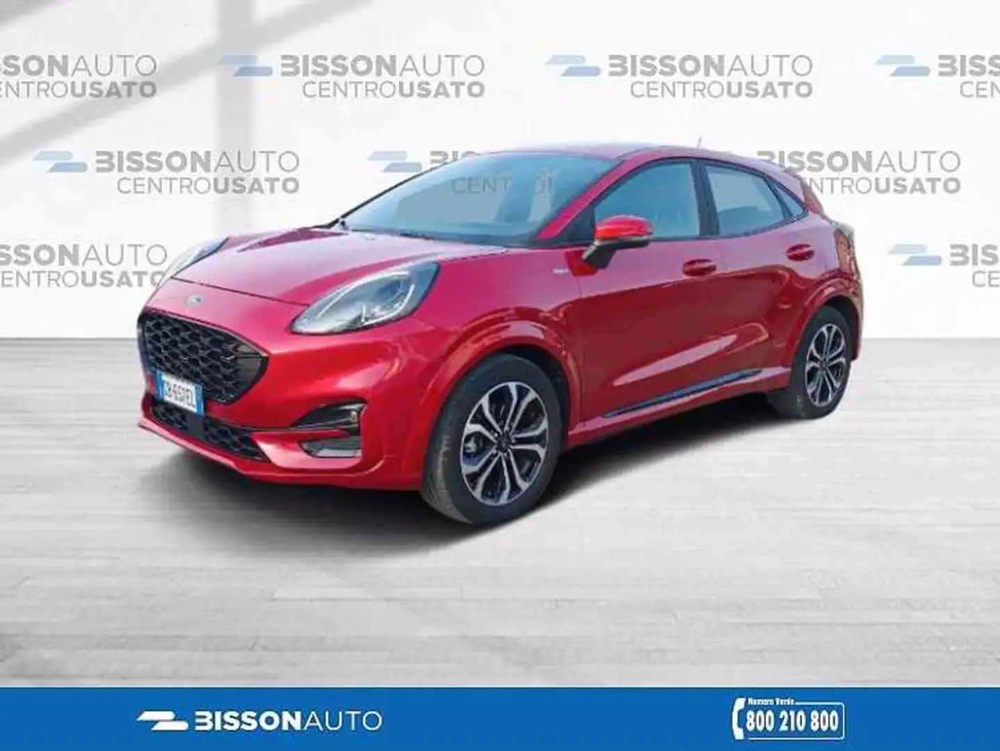Ford Puma 1.0 EcoBoost Hybrid 125 CV S&S ST-Line Rouge - 1