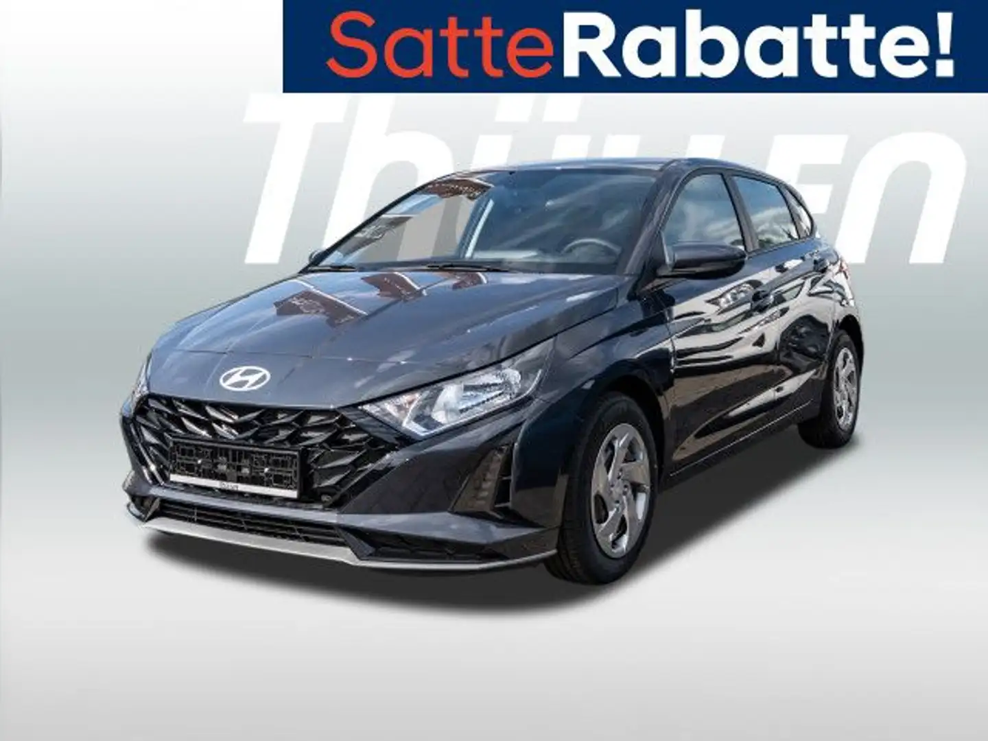Hyundai i20 Select Funktions-Paket 1.0 Turbo Benzin Navi Grijs - 1