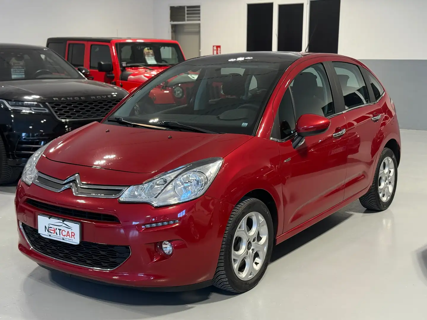 Citroen C3 1.4 hdi Seduction 70cv Rouge - 1