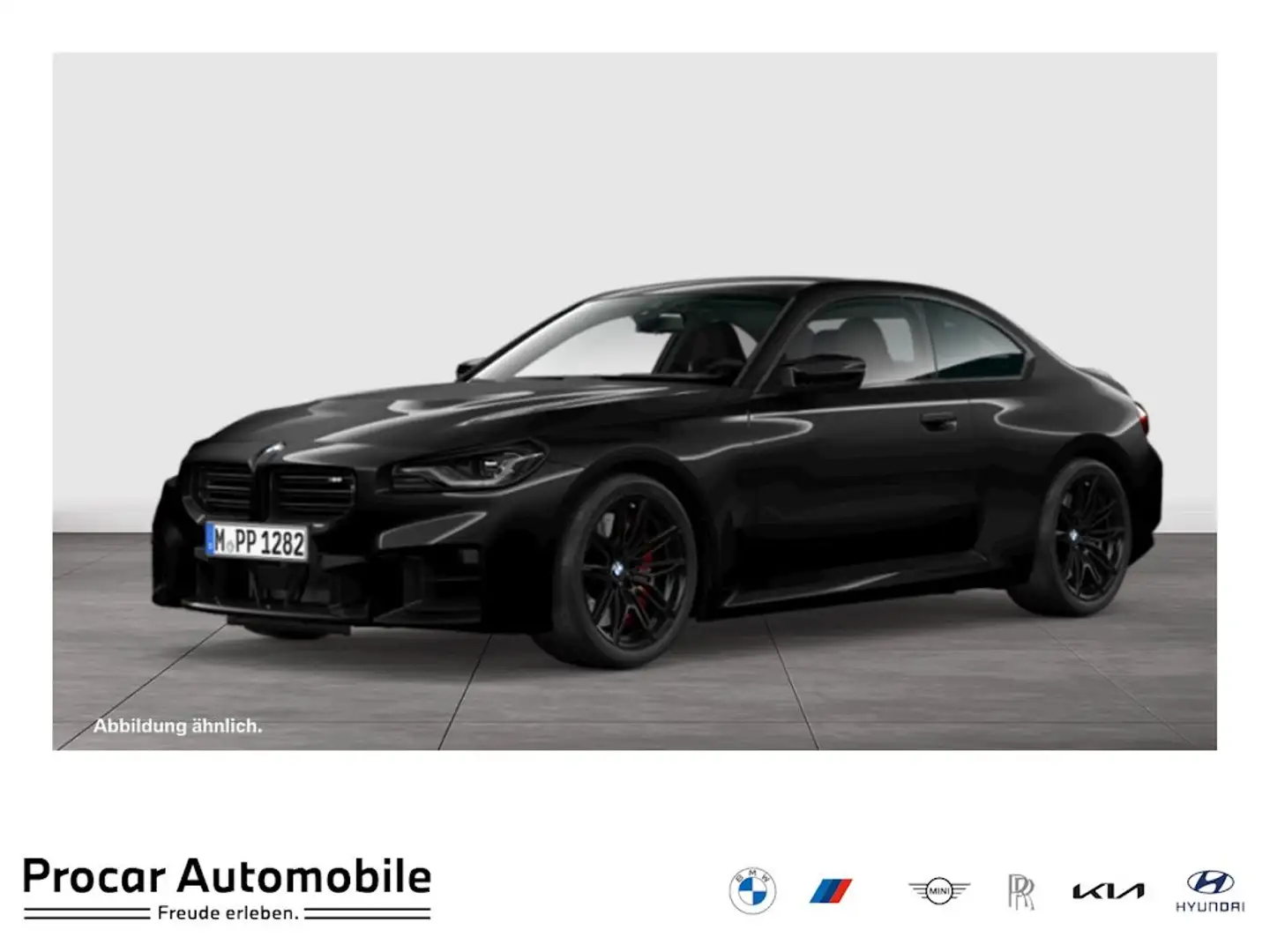 BMW M2 Coupé M Sport HUD ACC RFK NAVI LED PDC V+H Noir - 1