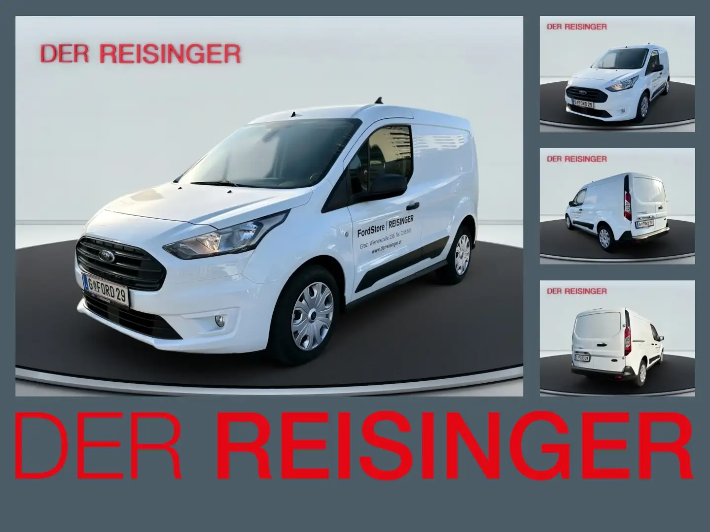 Ford Transit Connect L1 Trend Blanc - 1