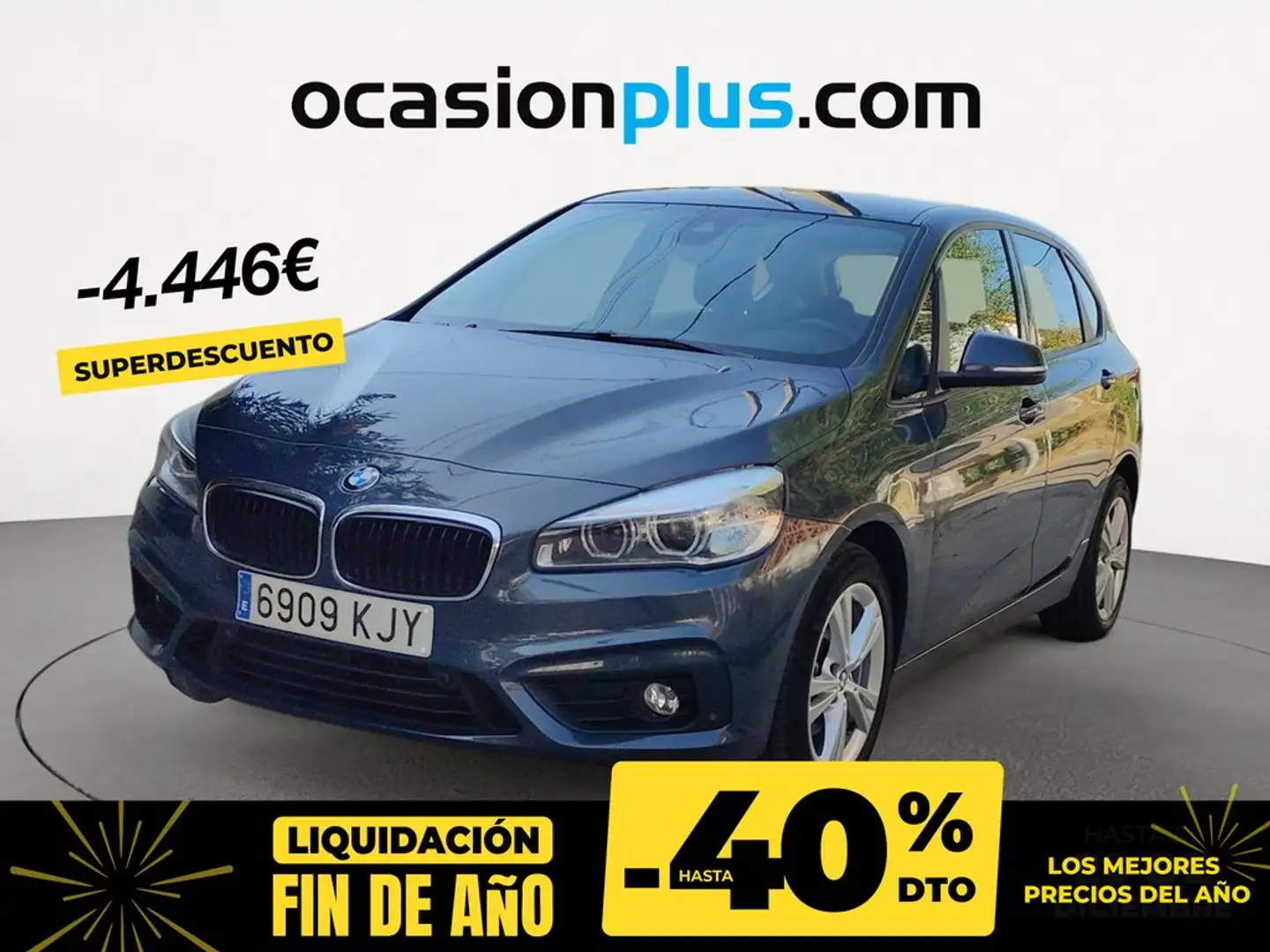 BMW 220 220dA Active Tourer Gris - 1