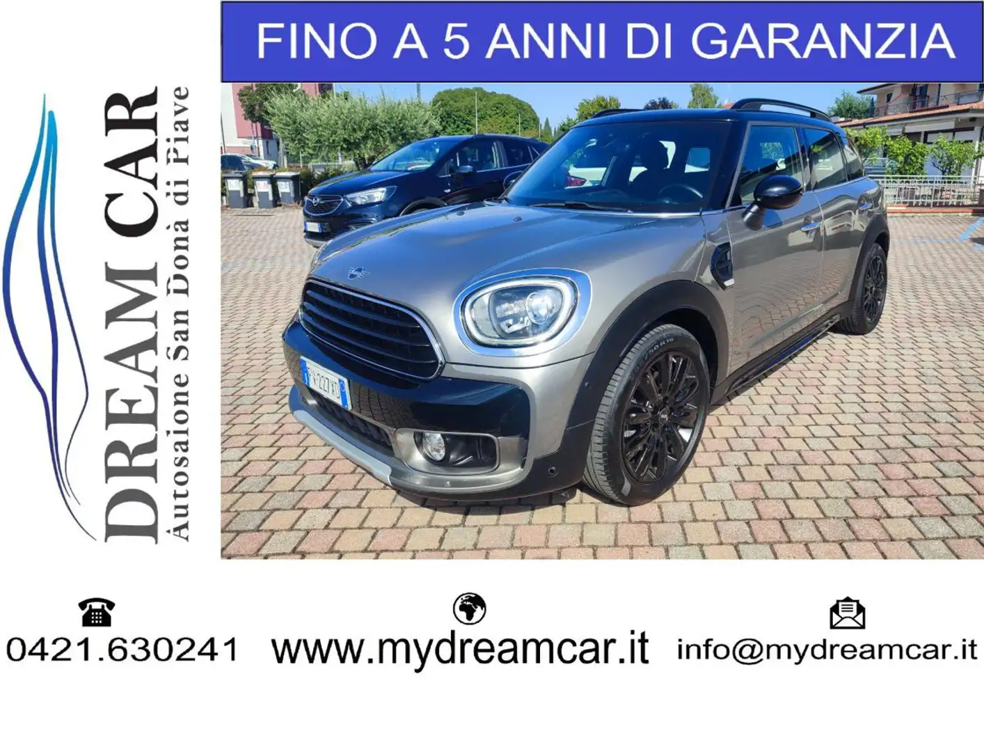 MINI Cooper D Countryman 2.0 150cv Automatica Grigio - 1