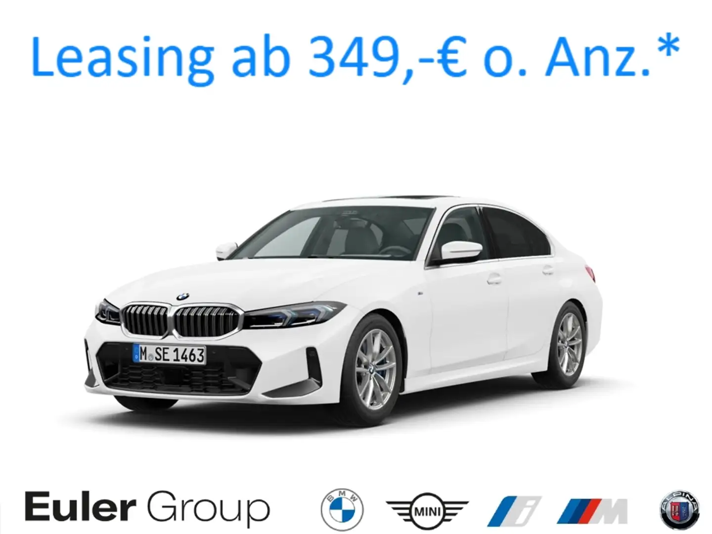BMW 330 i M Sport eGSD ACC Memory Travel+Comf.Innov. HiFi Weiß - 1
