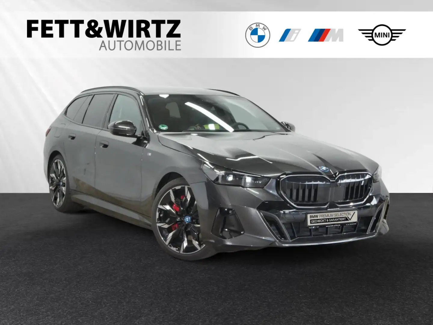 BMW i5 eDrive40 Touring Lr. 399,- br.o.Anz.24Mon/5`Km p.A Grau - 1