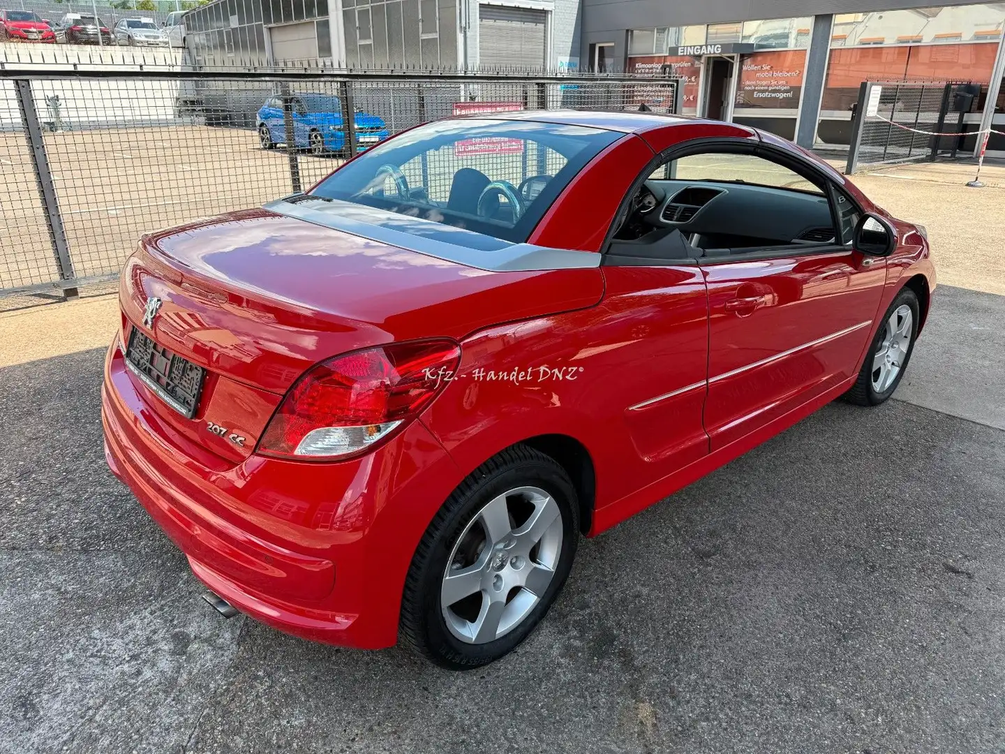 Peugeot 207 CC Premium *CABRIO*KLIMA*FACELIFT*99TKM*1.HD Rot - 2