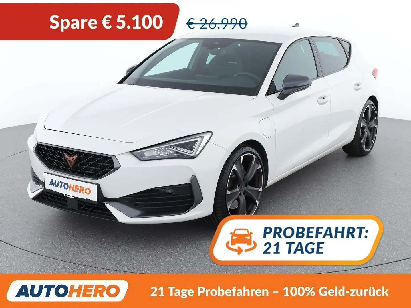 SEAT Leon 1.4 e-HYBRID VZ Weiß - 1