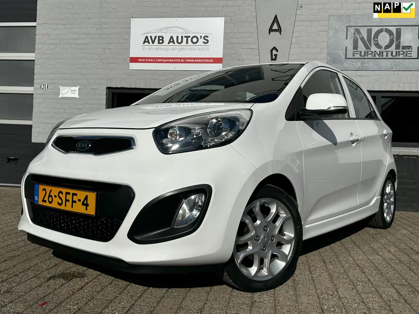 Kia Picanto 1.2 CVVT Comfort Pack Airco APK 11-3-2026 Wit - 1
