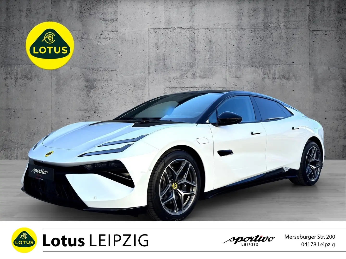 Lotus Emeya Base *Lotus Leipzig* *Sonderleasing* *AHK* Biały - 1