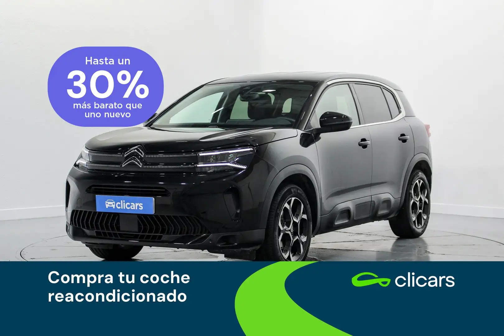 Citroen C5 Aircross Hybrid Plus e-DCS6 136 Negro - 1