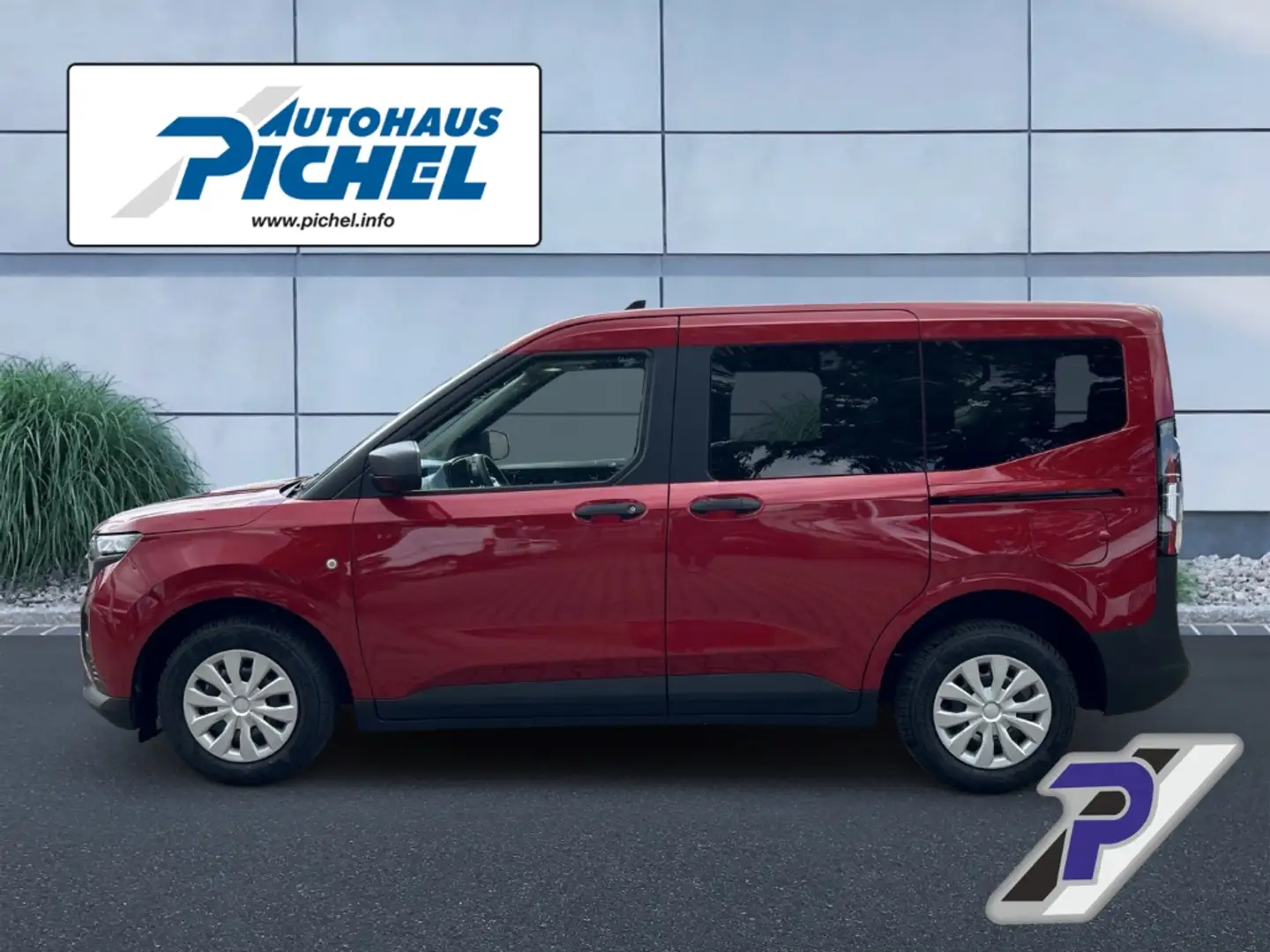 Ford Tourneo Courier Trend PPS+TEMPOMAT+SH+FSH+DAB+NOTBREMSASSIST Rouge - 2